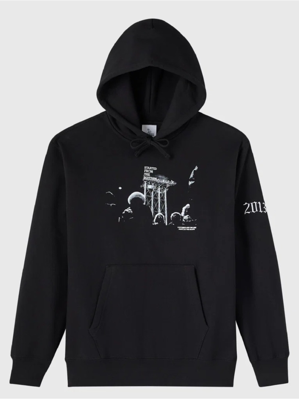 OVO STARTED HOODIE - BLACK